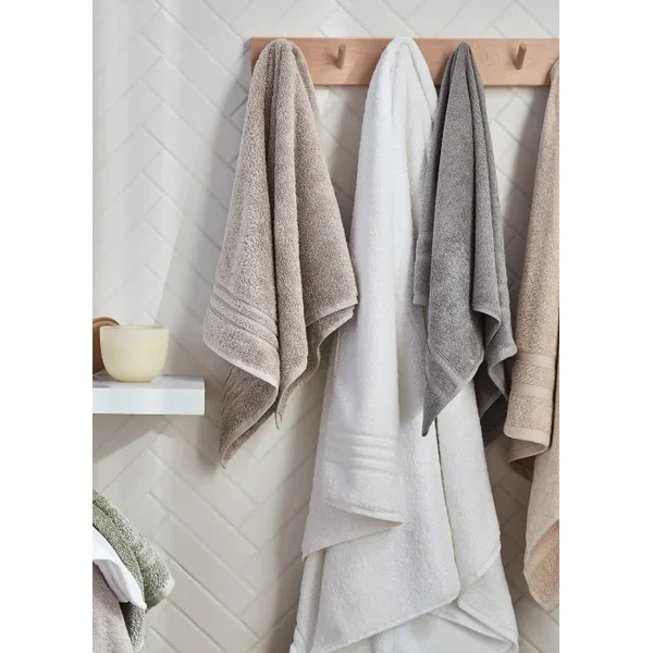 White 100% Egyptian Cotton Towels
