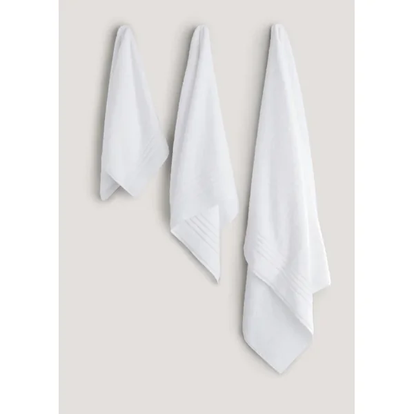 White 100% Egyptian Cotton Towels