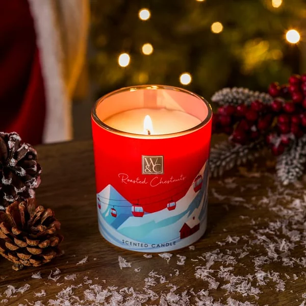 Wickford & Co Apres Ski Scented Candle 200g - Roasted Chestnuts