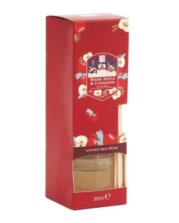 Wickford & Co Scented Reed Diffuser 30ml - Apple & Cinnamon