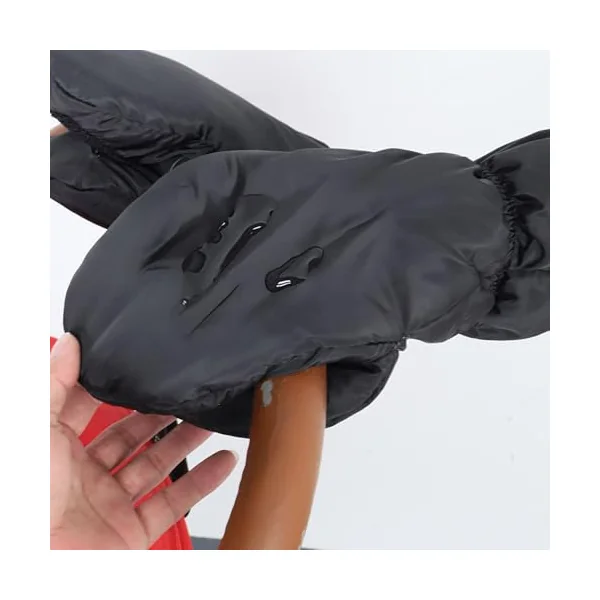 Winter Gloves for Stroller FleeceLinedThermalHandlebar | Anti-Freeze Stroller Warm Gloves Hand Muff Comfort Pushchair Pram Electric Vehicles Cycling Walking Travel Outdoor Rainy