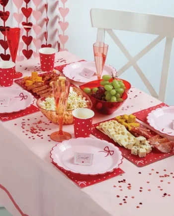 With Love Valentines Table Decoration Set
