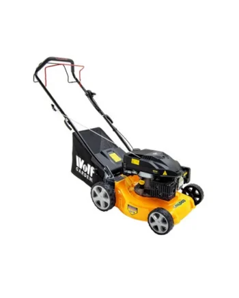 Wolf 16" Self-Propelled Petrol Lawn Mower, Small-Medium Garden Mowing, 139cc 4HP