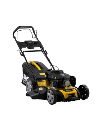 Wolf 20" Self-Propelled Petrol Lawn Mower, Medium-Large Garden, 196cc 4-in-1 Cutting