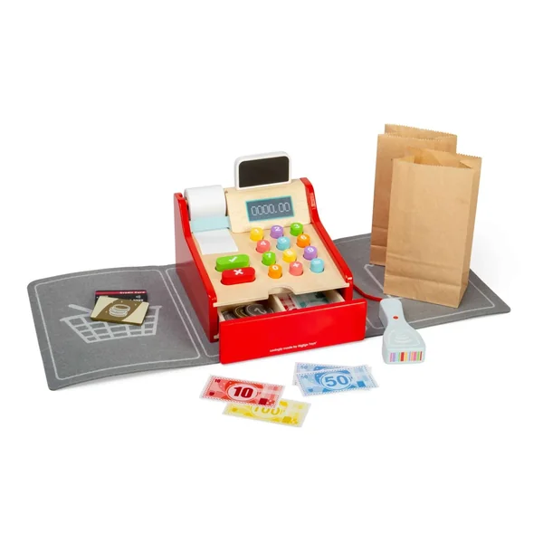 Wooden Cash Register