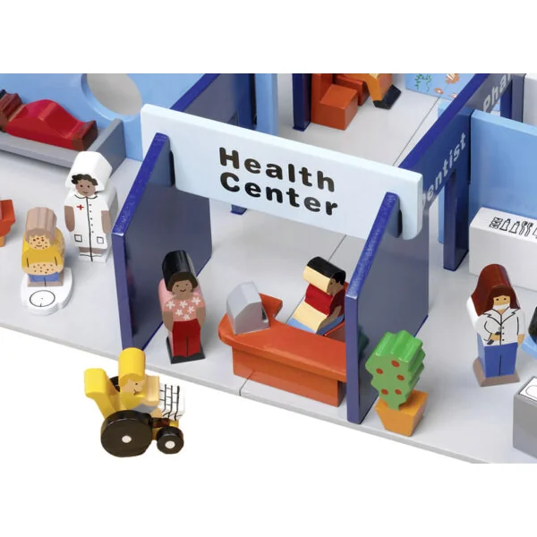 Wooden Health Centre Play Set