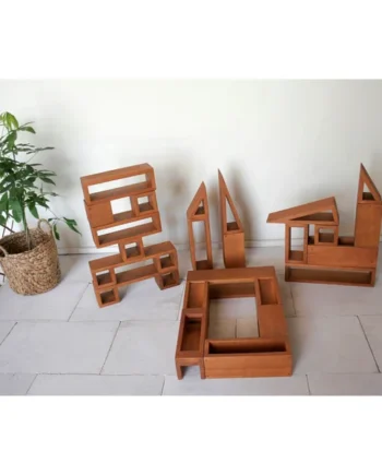 Wooden Outdoor Hollow Blocks