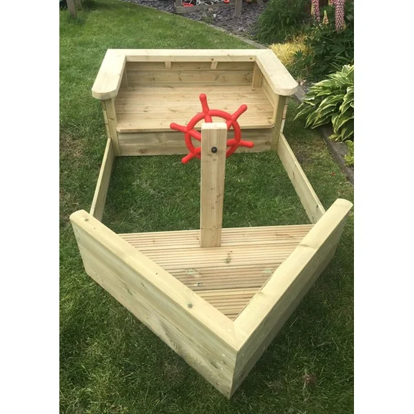Wooden Play Boat