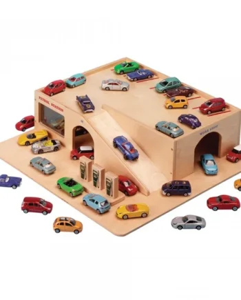 Wooden Play Garage