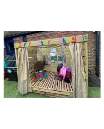 Wooden Playground Stage