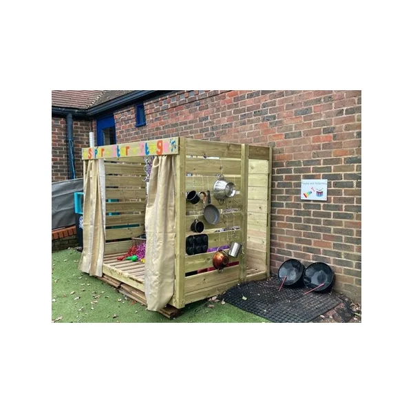 Wooden Playground Stage