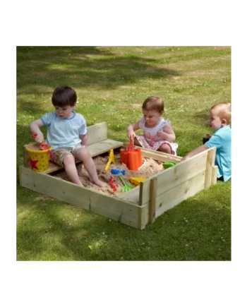 Wooden Sandpit with Lid