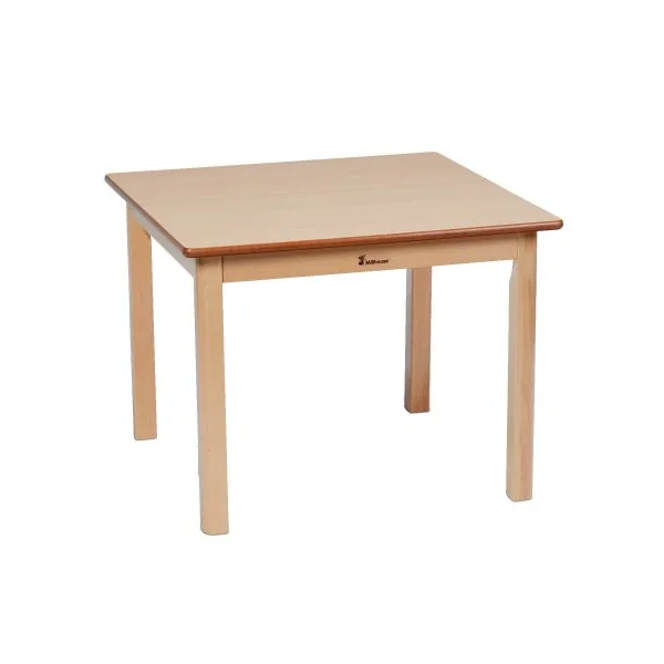 Wooden Square Classroom Table