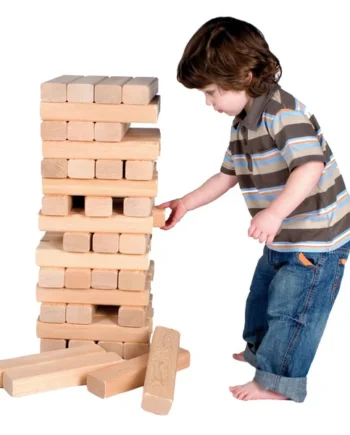 Wooden Tower Blocks - Set 60