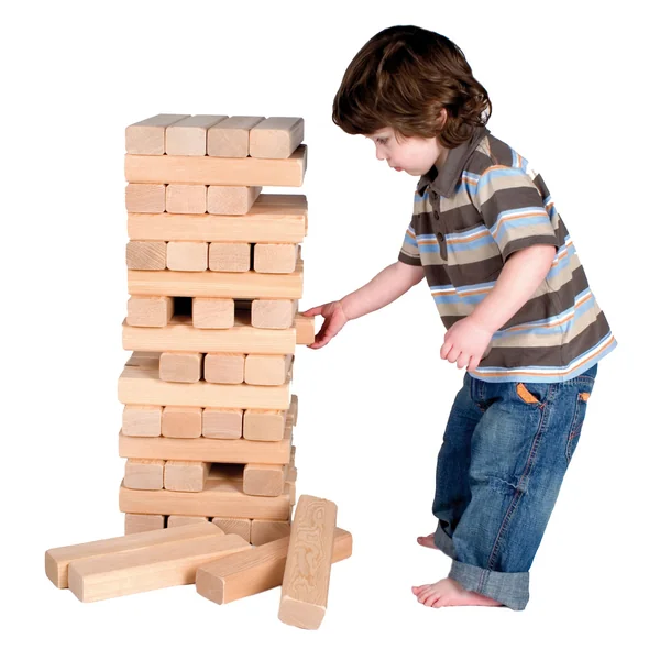 Wooden Tower Blocks - Set 60