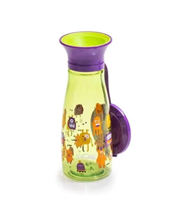 Wow Cup Mini 360 Sippy Cup, 12 oz / 350 ml (Keylime Green)