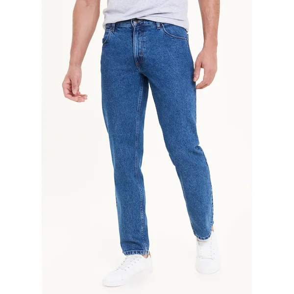 Wrangler Blue Straight Fit Jeans