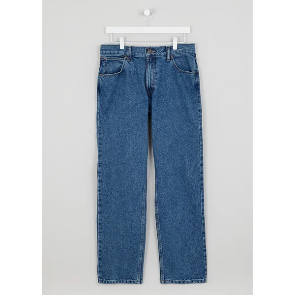 Wrangler Blue Straight Fit Jeans