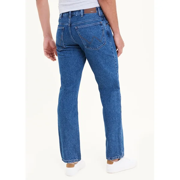 Wrangler Blue Straight Fit Jeans