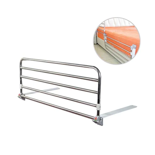 WUTONG Bed Rail, Bed Safety Rails Side Guard for Elderly Adults Toddlers, Assist Handle Handicap Bed Railing Folding Hospital Metal Grip Bumper Bar Easy Assembly