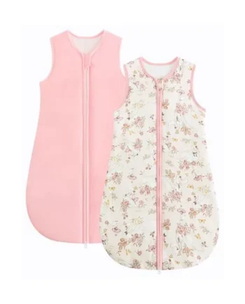 WYTbaby 1.5 Tog Baby Sleeping Bag, Cotton Sleep Sack 0-24 Months | Infant Toddler Newborn Essentials Wearable Blanket