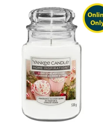 Yankee Candle Home Inspirations Large Jar 538g - Candy Cane Milkshake