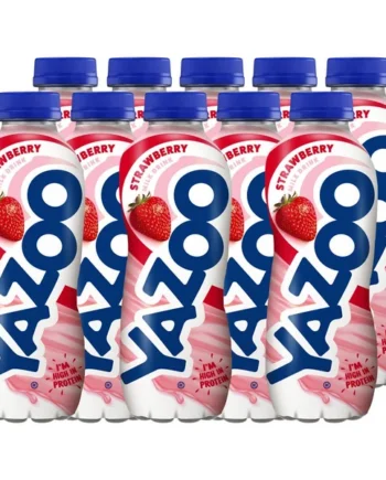 Yazoo Strawberry Milkshake, 10 x 400ml