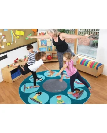 Yoga Position Carpet 2m circle