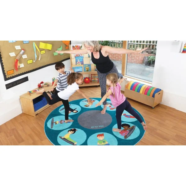 Yoga Position Carpet 2m circle