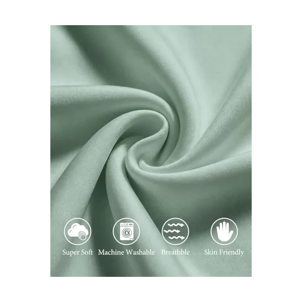 Yoofoss Cot Bed Sheets 70 x 140 cm Fitted Super Soft and Breathable Toddler Crib Bed Mattress Protector 2 Pack Microfiber Green Giraffes
