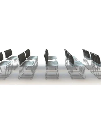 Zlite Stacking Chairs with Trolley