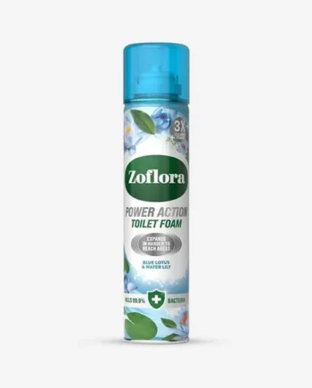 Zoflora Power Toilet Foam 300ml - Blue Lotus & Waterlily